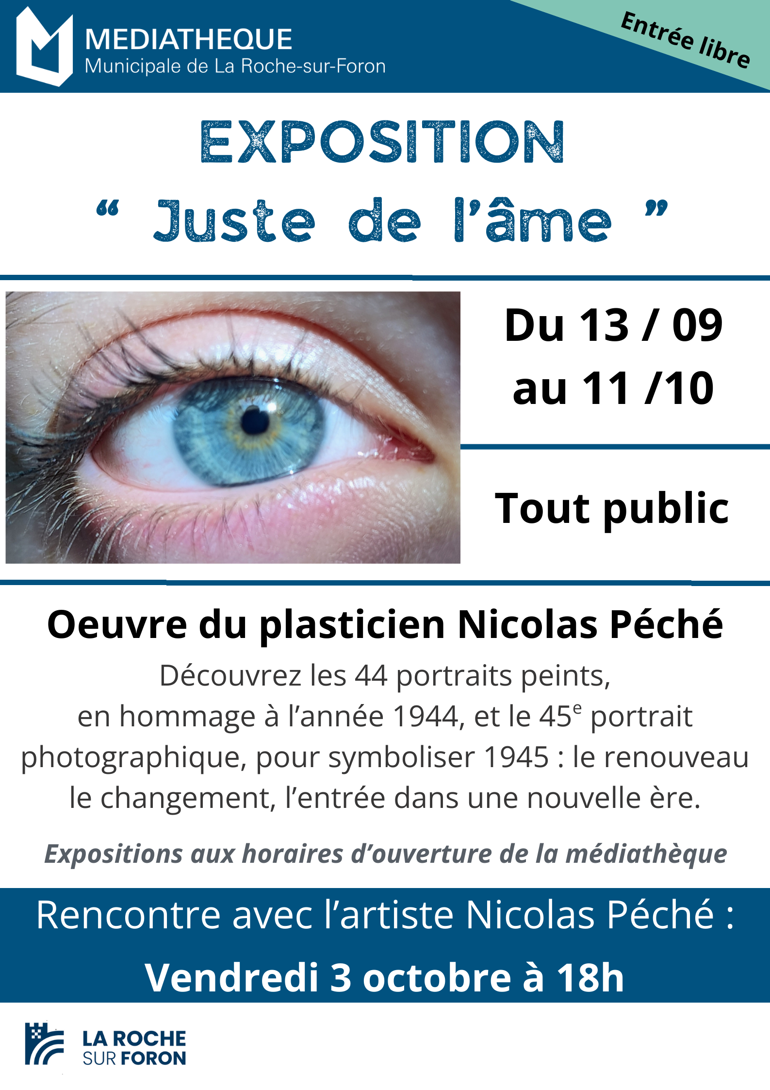 Couverture de EXPOSITION - Juste de l'âme